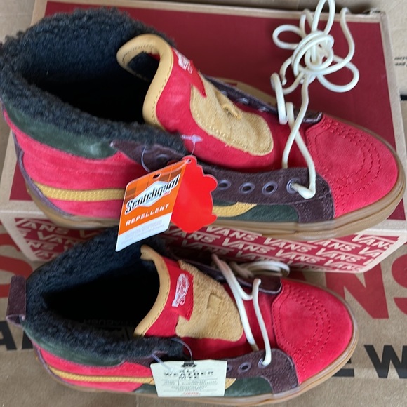 Vans Sk8-Hi 46 MTE Dx Poinsettia /Forest Night sneakers WMNS boots - Picture 3 of 16